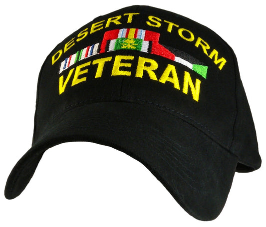 CAP-DESERT STORM VETERAN(BLK)-3