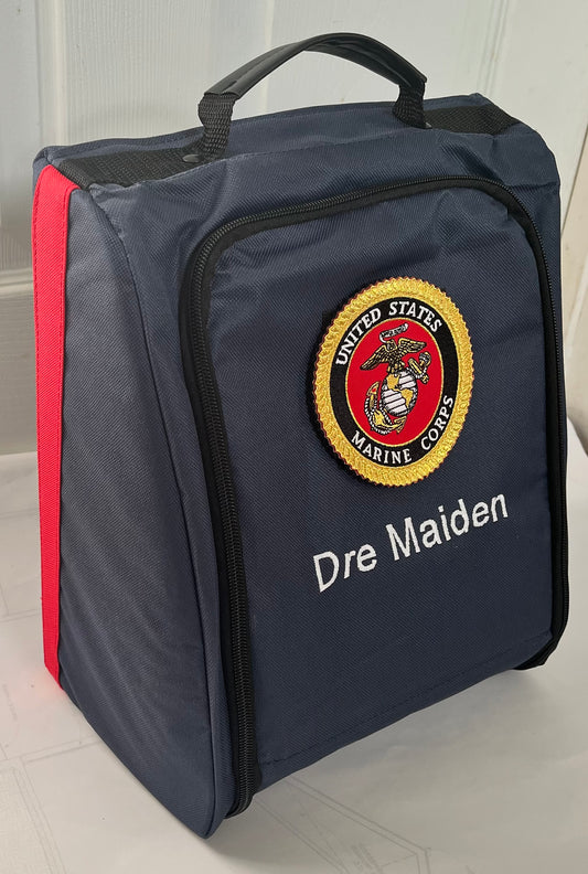 USMC Navy with Red Stripe Coverbag