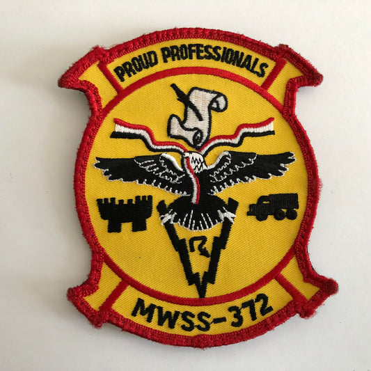 MWSS-372 Proud Professionals Embroidered Patch