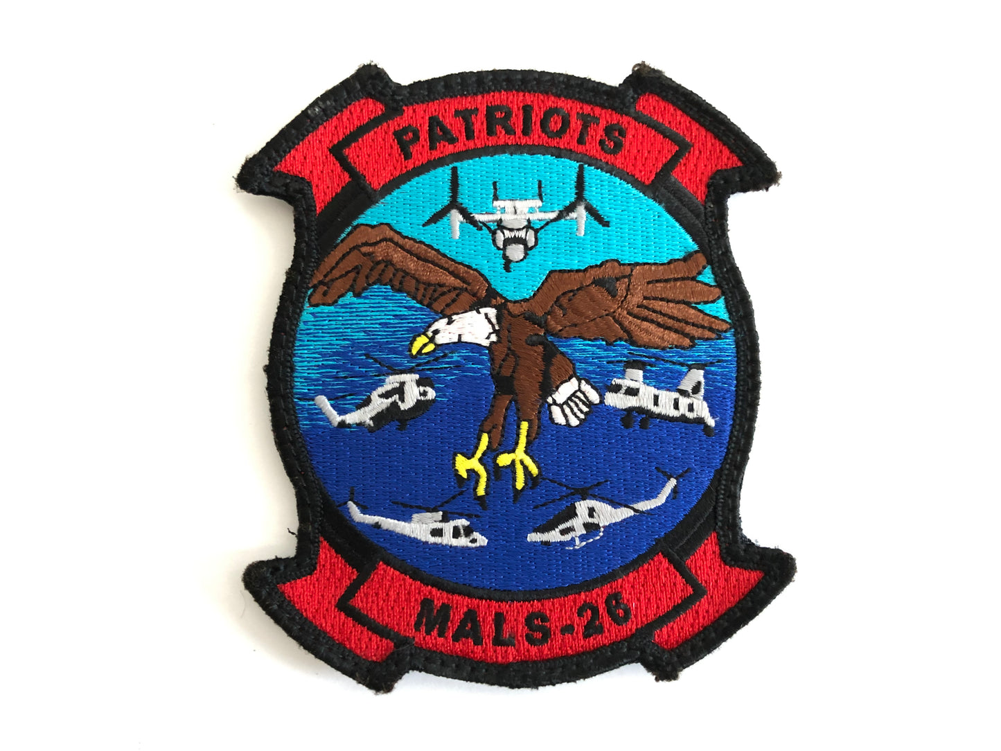 MALS-26 Patriots Embroidered Patch