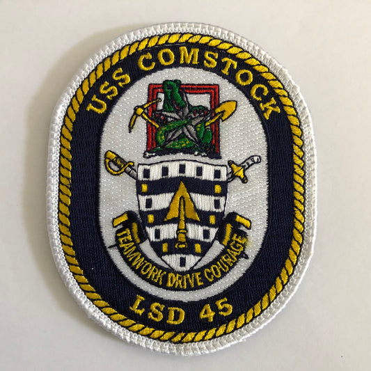 LSD 45 USS COMSTOCK Embroidered Patch