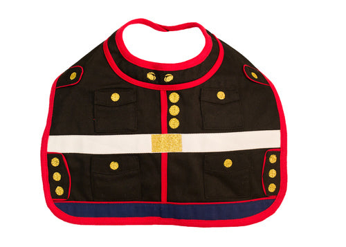 Marines Dress Blues Bib