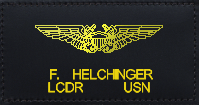 USN-USMC NFO Wings Name Tape