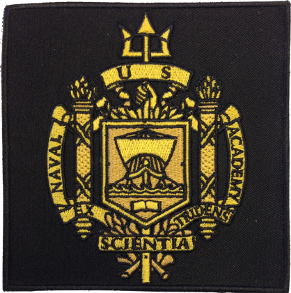 USNA Embroidered Crest Patch