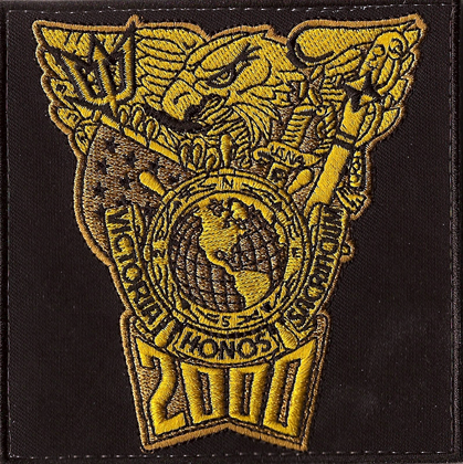 USNA Class Of 2000 Embroidered Patch