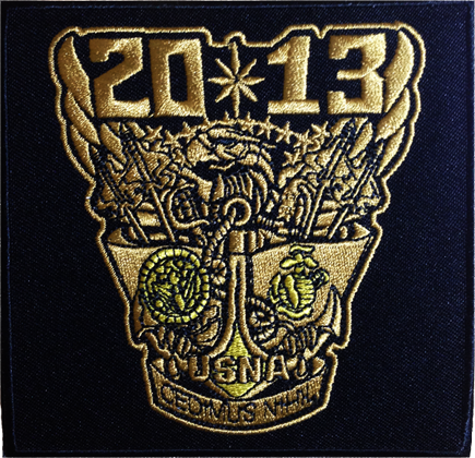 USNA Class Of 2013 Embroidered Patch