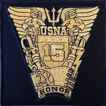 USNA Class Of 2015 Embroidered Patch