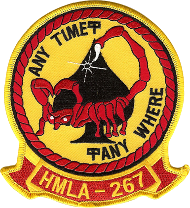 HML-267 Scorpion Embroidered Patch