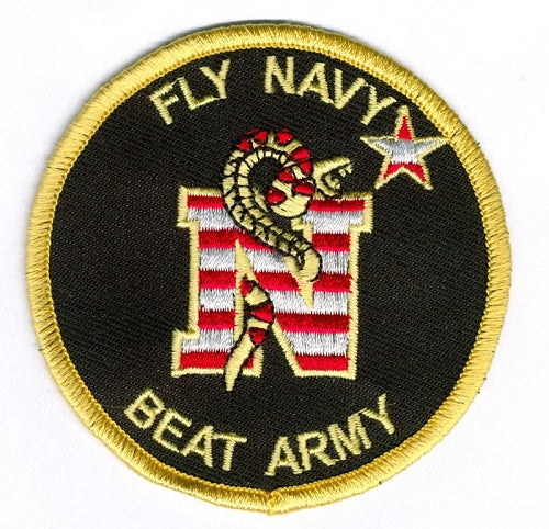 Fly Navy Beat Army Patch