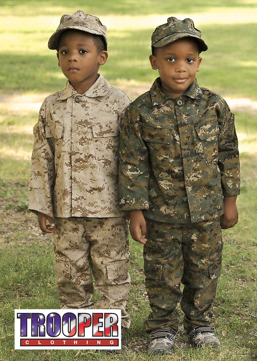 Marine Woodland 3pc Cammo Set