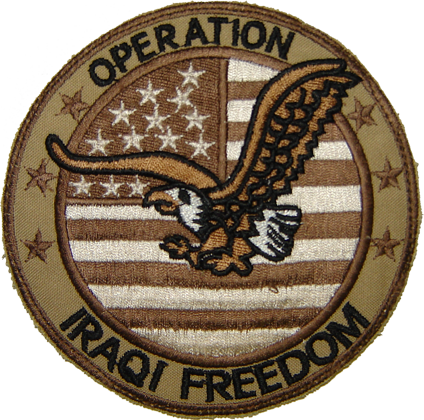 IRAQI Freedom 2 Embroidered Patch – The Cover Bag