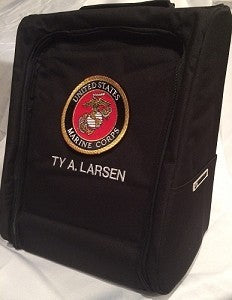 The Velcro Coverbag  with Embroidery